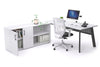 Switch Executive Setting With Uniform Spine - Black Frame [1800L x 800W with Cable Scallop] - Thumbnail 9 