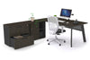 Switch Executive Setting With Uniform Spine - Black Frame [1800L x 800W with Cable Scallop] - Thumbnail 47 