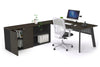 Switch Executive Setting With Uniform Spine - Black Frame [1800L x 800W with Cable Scallop] - Thumbnail 45 