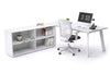 Switch Executive Setting With Uniform Spine - White Frame [1600L x 700W] - Thumbnail 1 