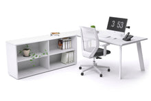  - Switch Executive Setting With Uniform Spine - White Frame [1600L x 700W] - 1