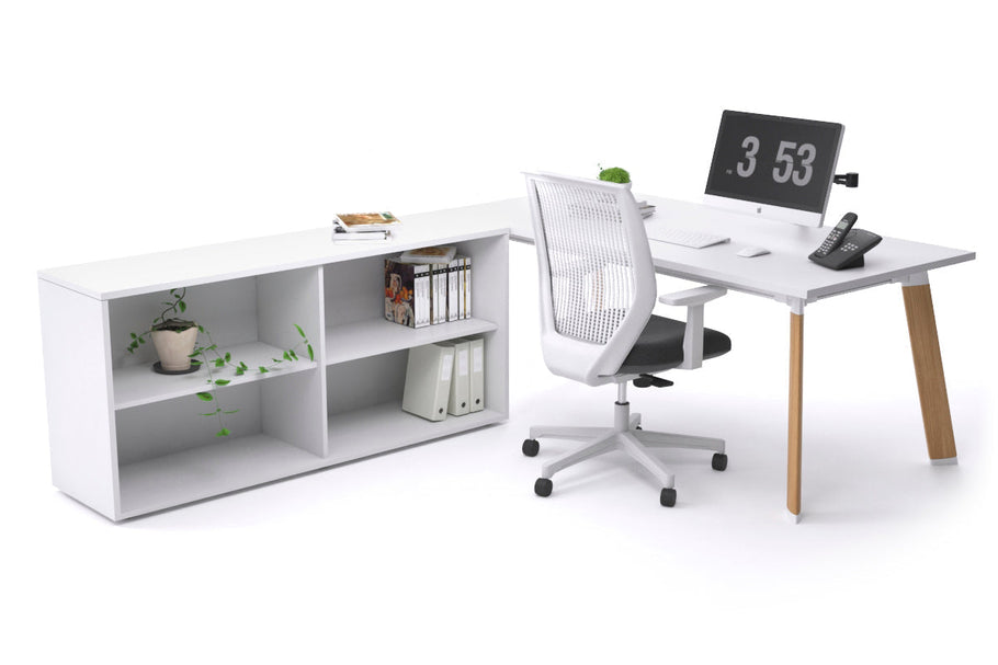 Environmental image of Switch Executive Setting With Uniform Spine - Wood Imprint Frame [1600L x 700W]