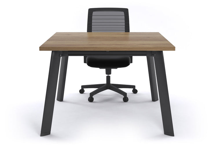 Switch Meeting Room Table [1200L x 1200W] Jasonl Black salvage oak 
