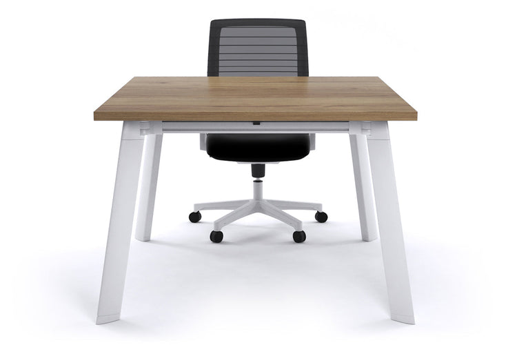 Switch Meeting Room Table [1200L x 1200W] Jasonl White salvage oak 