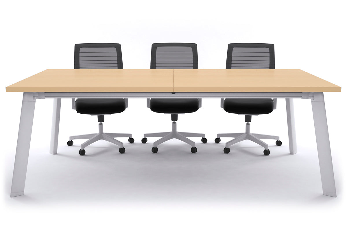 Switch Meeting Room Table [2400L x 1200W] Jasonl White maple 