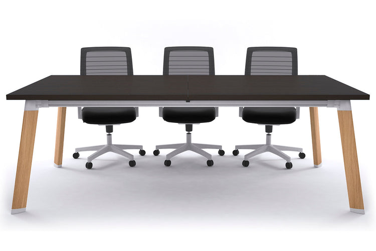 Switch Meeting Room Table [2400L x 1200W] Jasonl Wood imprint wenge 