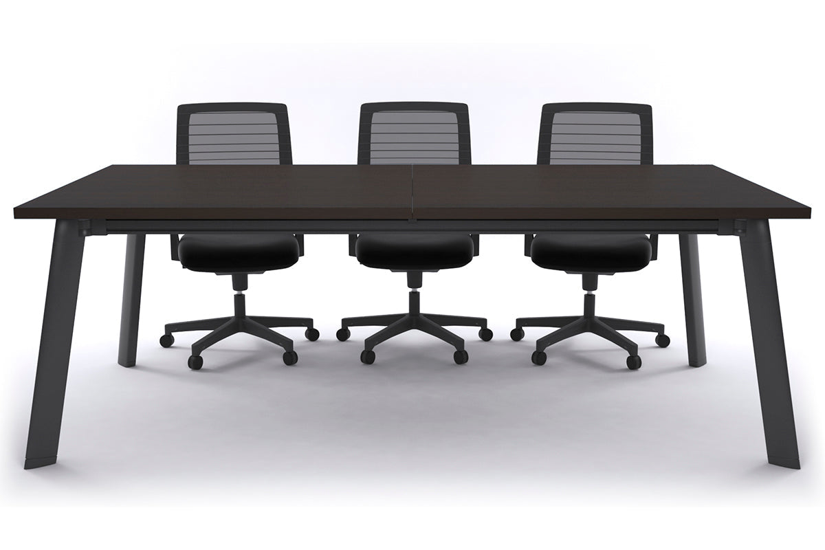 Switch Meeting Room Table [2400L x 1200W] Jasonl Black wenge 