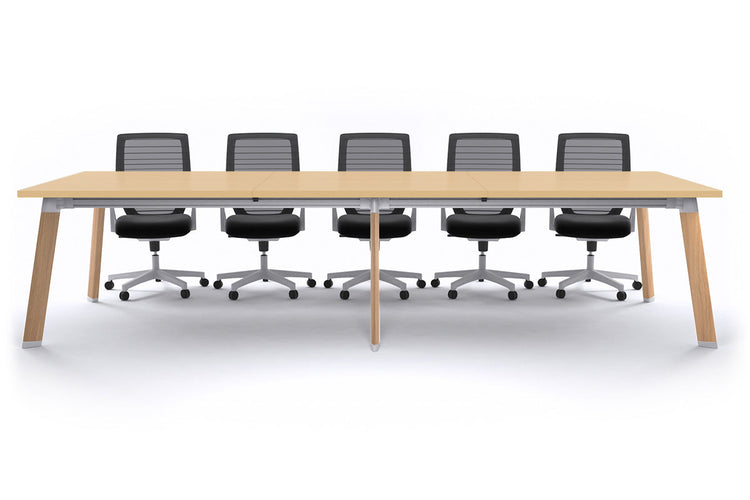 Switch Meeting Room Table [3600L x 1200W] Jasonl Wood imprint maple 