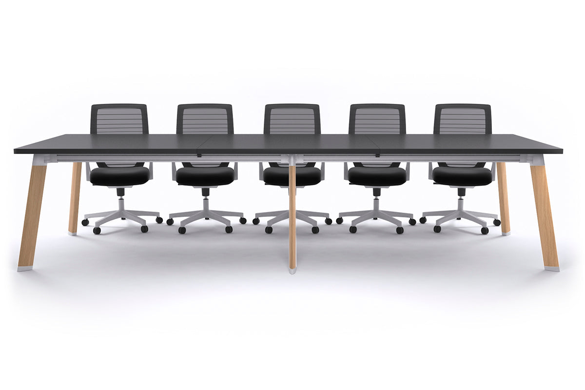 Switch Meeting Room Table [3600L x 1200W] Jasonl Wood imprint black 