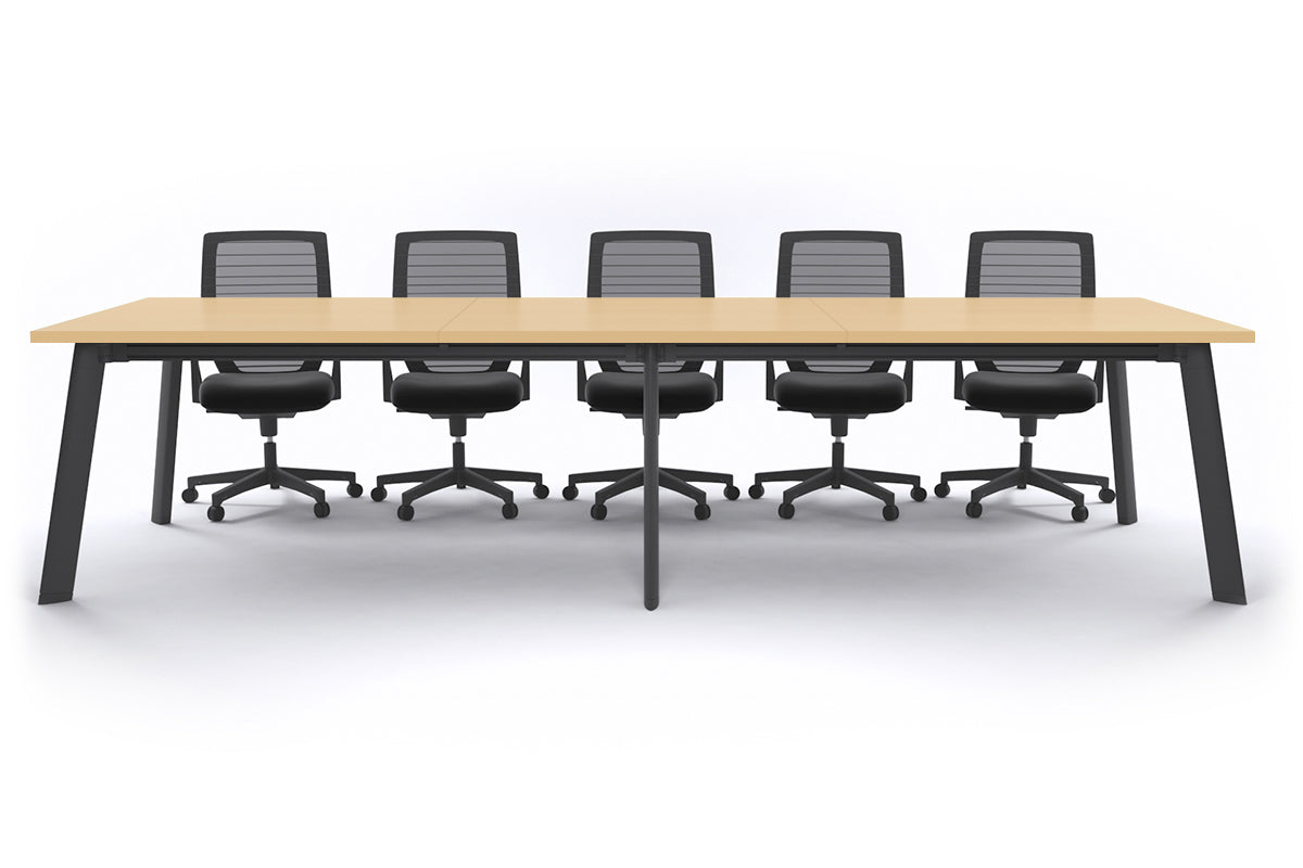 Switch Meeting Room Table [3600L x 1200W] Jasonl Black maple 