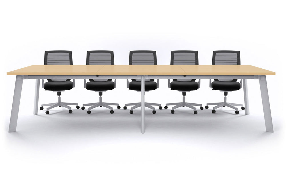 Switch Meeting Room Table [3600L x 1200W]-White maple 