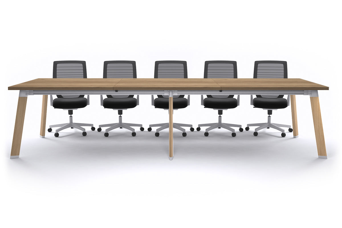 Switch Meeting Room Table [3600L x 1200W] Jasonl Wood imprint salvage oak 