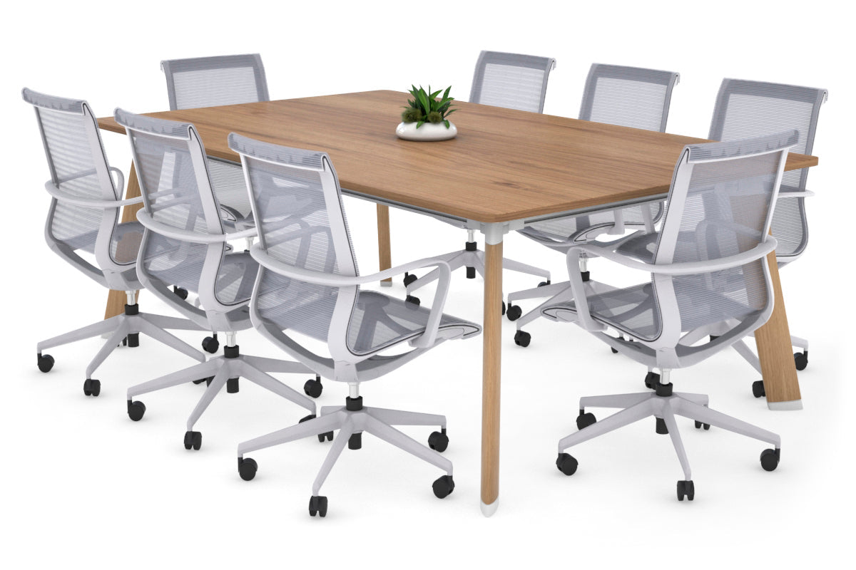 Switch Meeting Room Table - Radius Corners [1800L x 1100W] Jasonl wood imprint leg salvage oak 