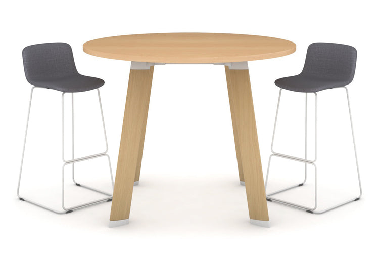 Switch Round Counter Table Frame [1350 mm] Jasonl Wood imprint leg maple 