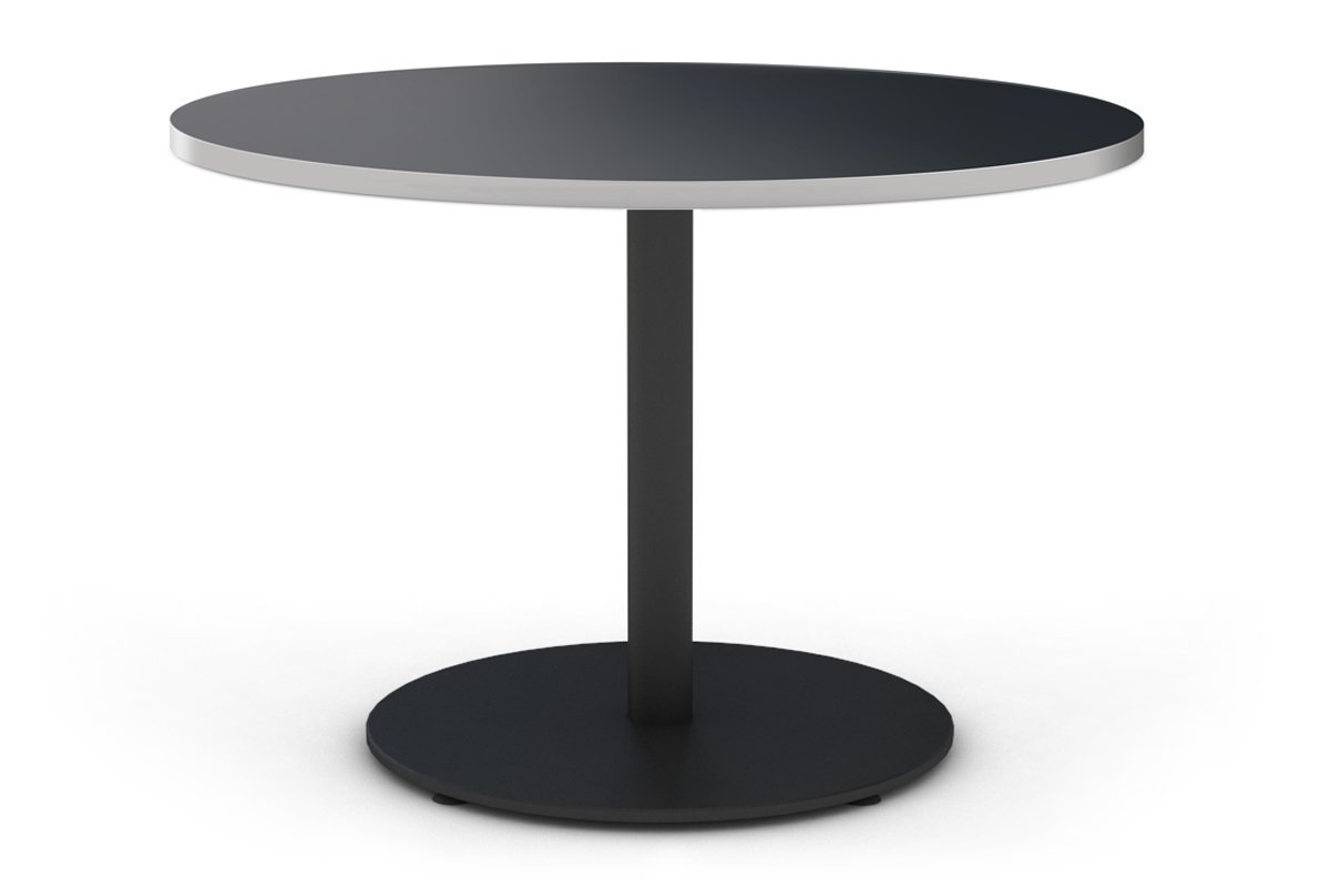 Table Top Brushed Aluminium-black  