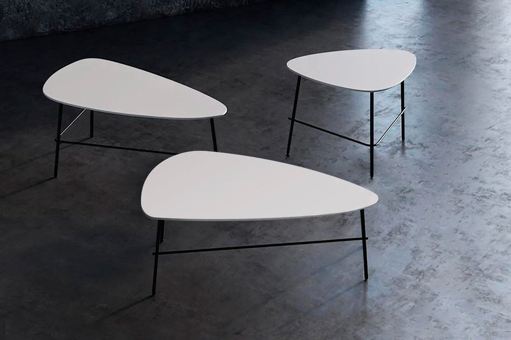 Tash Coffee Table - 600L x 500W-black  