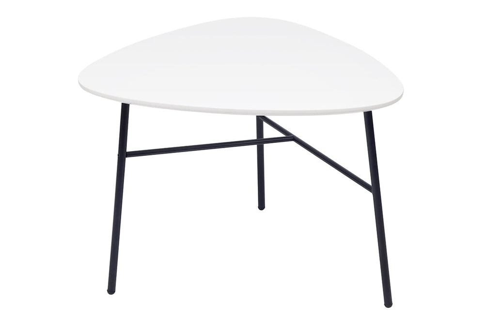 Tash Coffee Table - 600L x 500W-white  