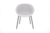 Teddy Plastic Tub Chair - 4 Leg Base - Thumbnail 4 