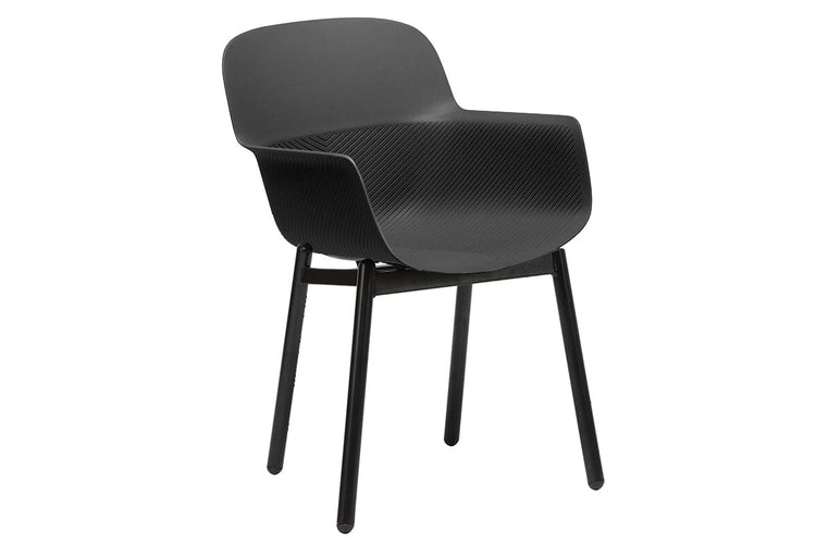 Tommy Tub Chair - 4 Leg Jasonl black 