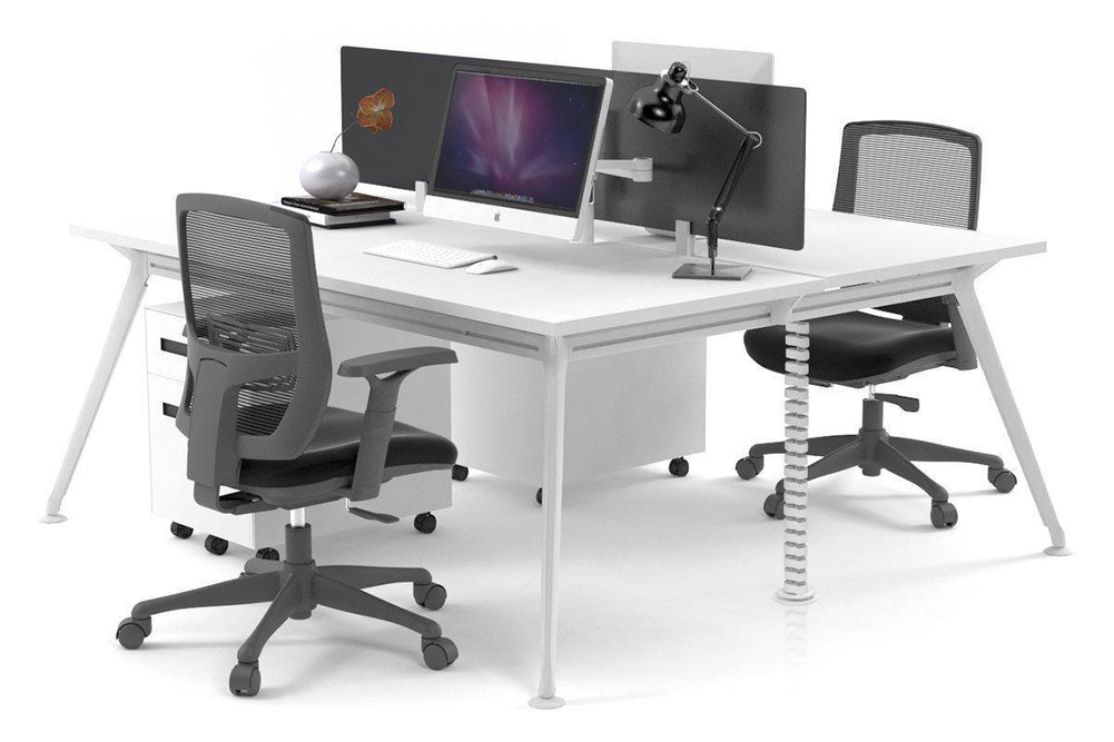 Umbilical Cord Floor to Desk 0.7m-white  