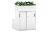 Uniform 4 Door Booth Seat + Planter Box [Black Handle] - Thumbnail 3 