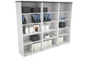 Uniform Large Open Bookcase [2400W x 1870H x 450D] - Thumbnail 4 