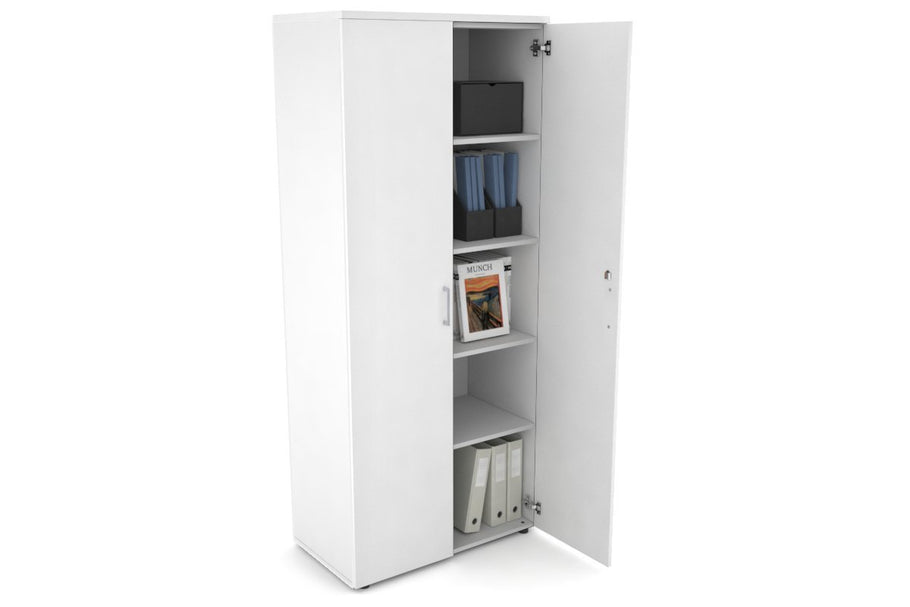 Environmental image of Uniform Large Storage Cupboard with Large Doors [800W x 1870H x 450D]