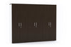 Uniform Large Storage Cupboard with Large Doors - Wenge[2400L x 1870W] - Thumbnail 4 