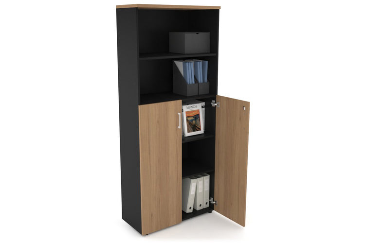 Uniform Large Storage Cupboard with Medium Doors [800W x 1870H x 350D] Jasonl 