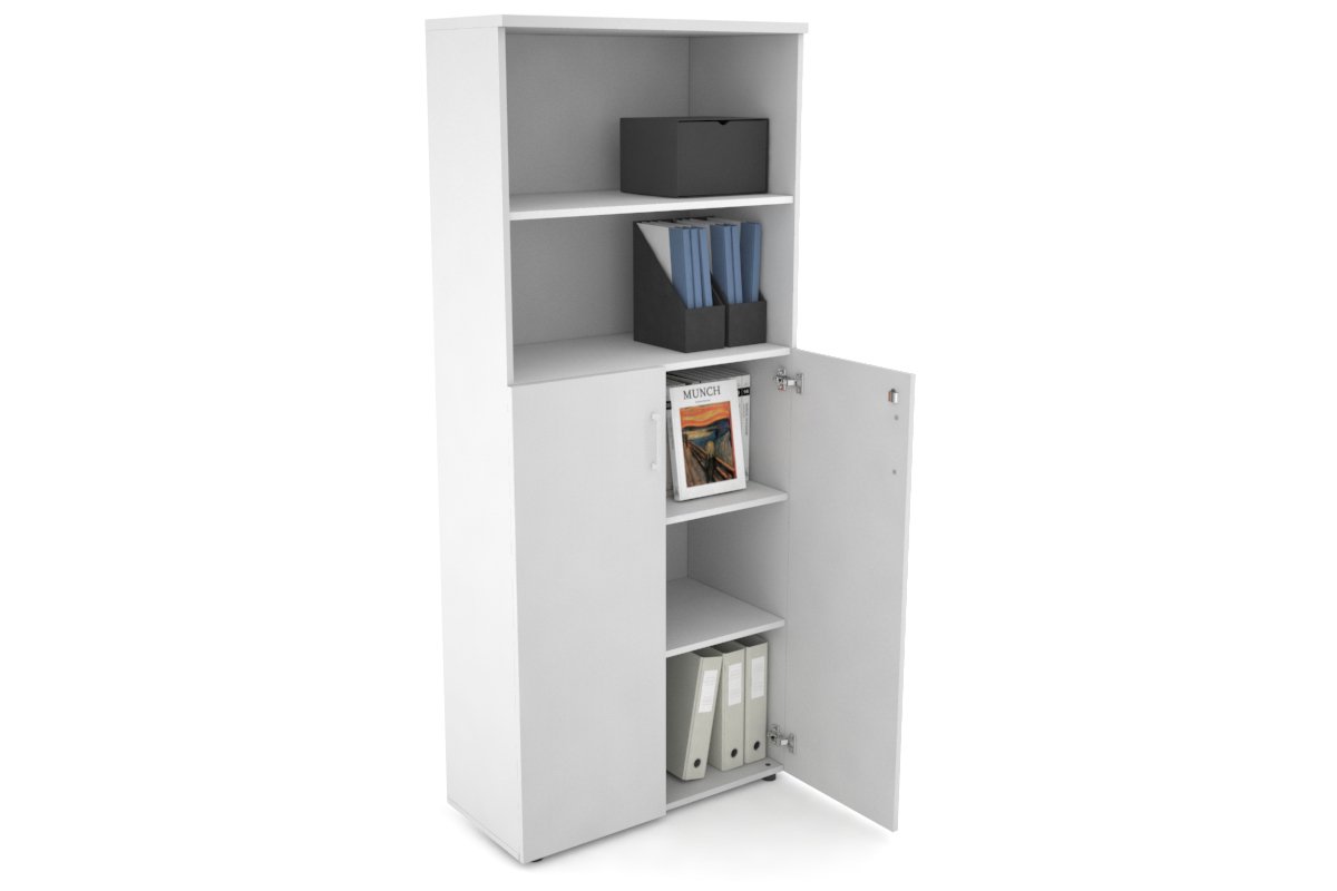 Uniform Large Storage Cupboard with Medium Doors [800W x 1870H x 350D] Jasonl 