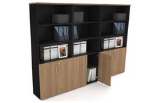  - Uniform Large Storage Cupboard with Small Doors [2400W x 1870H x 350D] - 1