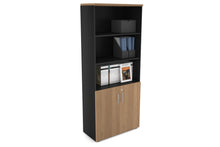  - Uniform Large Storage Cupboard with Small Doors [800W x 1870H x 350D] - 1