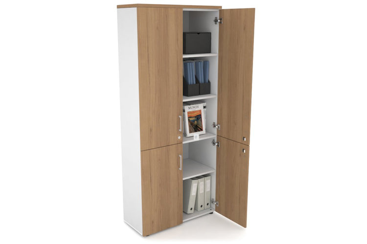 Uniform Large Storage Cupboard with Small & Medium Doors [800W x 1870H x 350D] Jasonl 