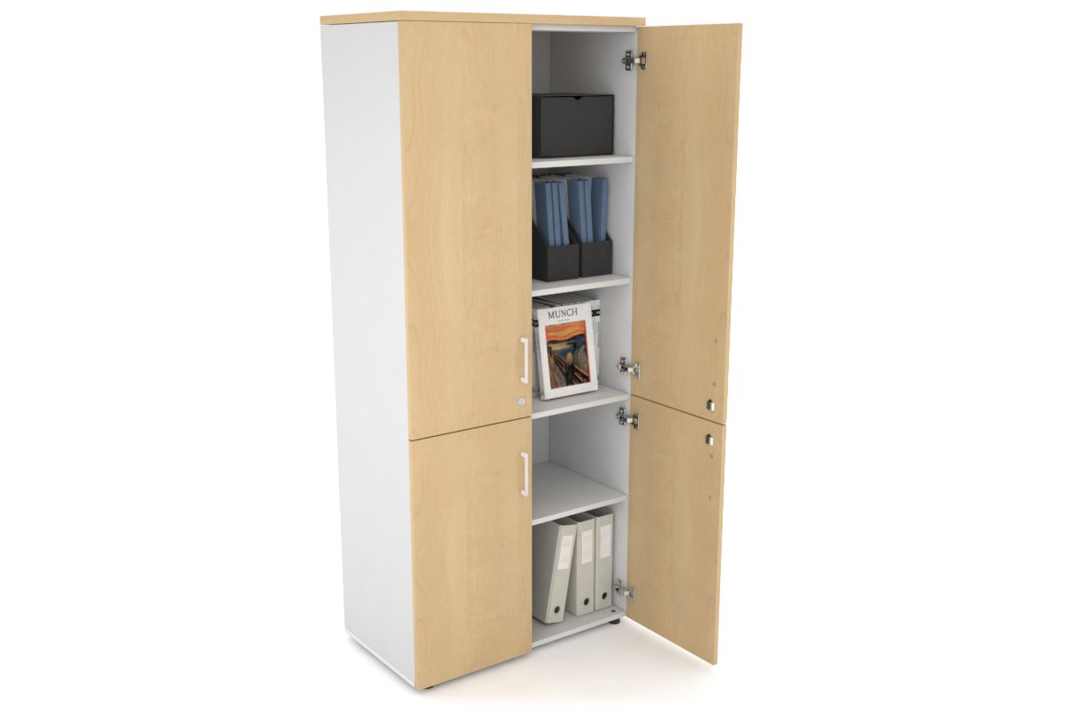 Uniform Large Storage Cupboard with Small & Medium Doors [800W x 1870H x 450D] Jasonl 