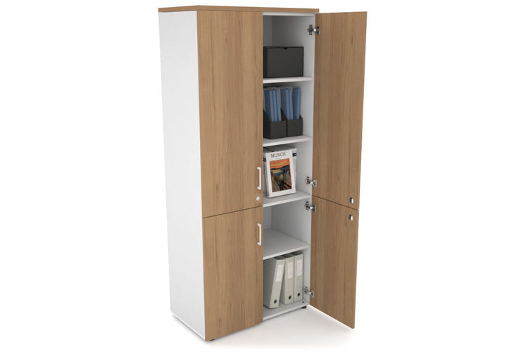 Uniform Large Storage Cupboard with Small & Medium Doors [800W x 1870H x 450D] Jasonl 