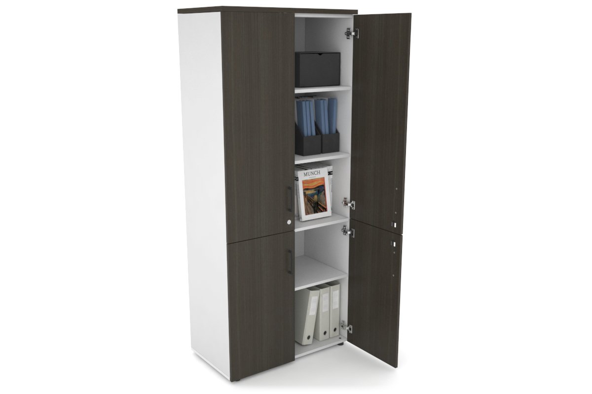 Uniform Large Storage Cupboard with Small & Medium Doors [800W x 1870H x 450D] Jasonl 