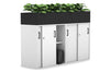 Uniform Medium Credenza + Planter Box [1600W x 1125H x 428D] - Thumbnail 30 
