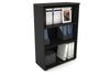 Uniform Medium Open Bookcase [800W x 1170H x 350D] - Thumbnail 1 