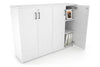 Uniform Medium Storage Cupboard with Medium Doors [1600W x 1170H x 450D] - Thumbnail 4 