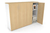 Uniform Medium Storage Cupboard with Medium Doors [1600W x 1170H x 450D] - Thumbnail 6 