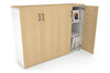 Uniform Medium Storage Cupboard with Medium Doors [1600W x 1170H x 450D] - Thumbnail 7 