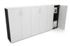 Uniform Medium Storage Cupboard with Medium Doors [2400W x 1170H x 350D] - Thumbnail 2 