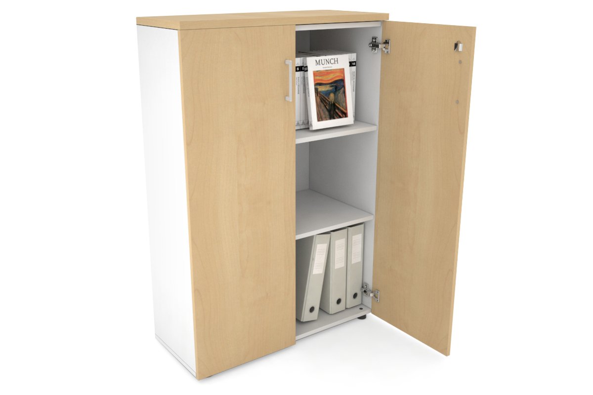 Uniform Medium Storage Cupboard with Medium Doors [800W x 1170H x 350D] Jasonl 