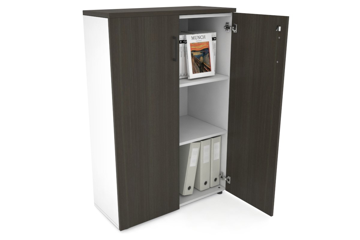 Uniform Medium Storage Cupboard with Medium Doors [800W x 1170H x 350D] Jasonl 