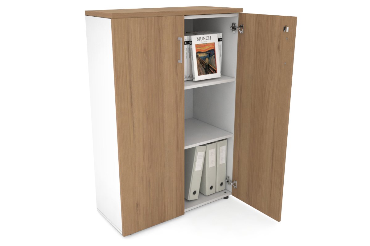 Uniform Medium Storage Cupboard with Medium Doors [800W x 1170H x 350D] Jasonl 
