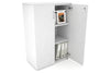 Uniform Medium Storage Cupboard with Medium Doors [800W x 1170H x 450D] - Thumbnail 3 