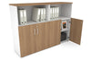 Uniform Medium Storage Cupboard with Small Doors [1600W x 1170H x 450D] - Thumbnail 7 