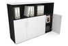Uniform Medium Storage Cupboard with Small Doors [1600W x 1170H x 450D] - Thumbnail 17 