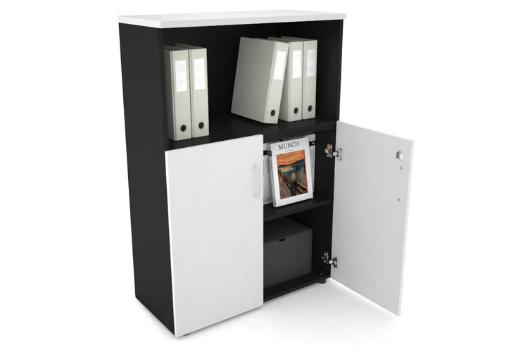 Uniform Medium Storage Cupboard with Small Doors [800W x 1170H x 350D] Jasonl 