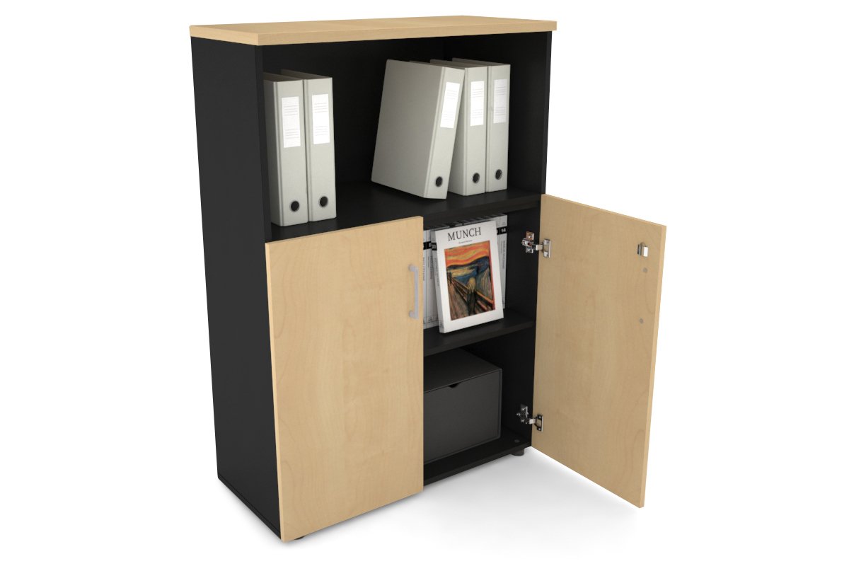 Uniform Medium Storage Cupboard with Small Doors [800W x 1170H x 350D] Jasonl 